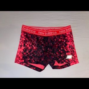 New Balance athletic shorts.
